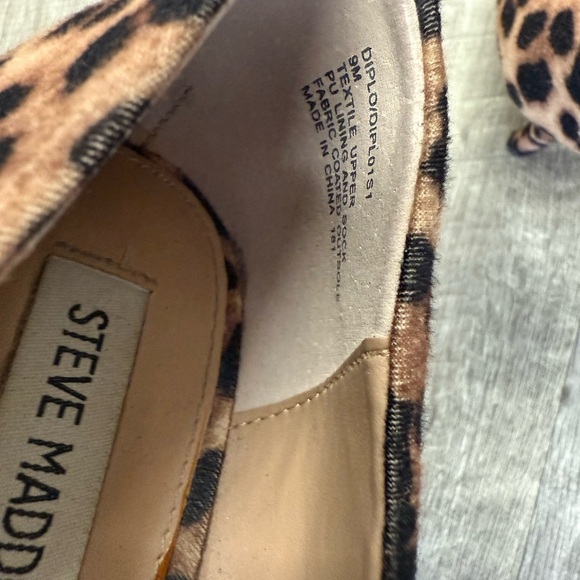Steve Madden Leopard Print Women's Shoes Size 9 - Picture 5 of 5